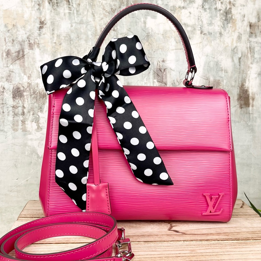 Louis Vuitton Epi Cluny BB Hot Pink Bag